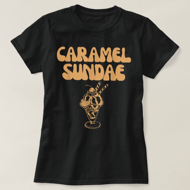 Camiseta Rap de Lover Caramel Sundae 90s (Frente do Design)