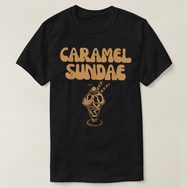 Camiseta Rap de Lover Caramel Sundae 90s (Frente do Design)