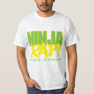 Camiseta Rap de Ninja! Vai Ninja, vai Ninja vai!