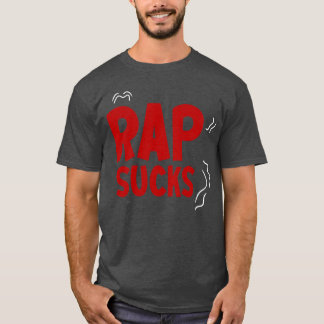 Camiseta Rap é uma droga retrô