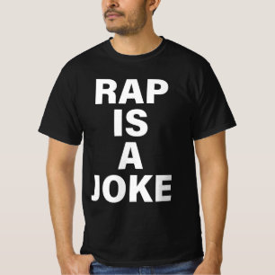 Camiseta Rap é uma Piada