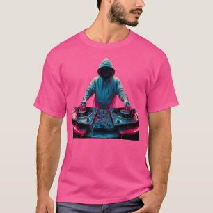Camiseta Rap Era D J Mixer Turntables Hip Hop Música