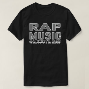 Camiseta Rap Music Gangsta Rap