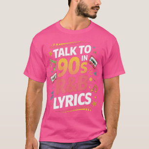 Camiseta Rap Music Lover Groovy Party Engraçado Rnb 90
