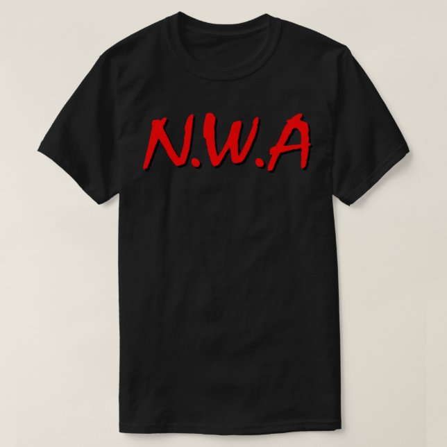 Camiseta Rap N.W.A. Clássico em T-Shirt (Frente do Design)