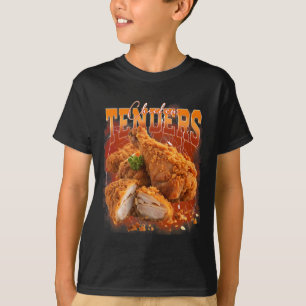 Camiseta Rap Pirata Vintage Anos 90 Tenders de Frango Diver