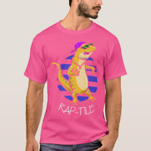Camiseta Rap Rapper Reptile Lover Hip-Salto Música Rap