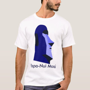 Camiseta Rapa-Nui Moai - Ilha Páscoa
