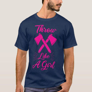 Camiseta Rapariga Ax Jogando Ax Thrower Classic TSirt