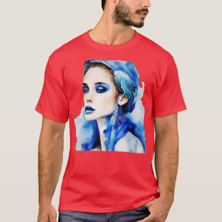 Camiseta Rapariga Azul