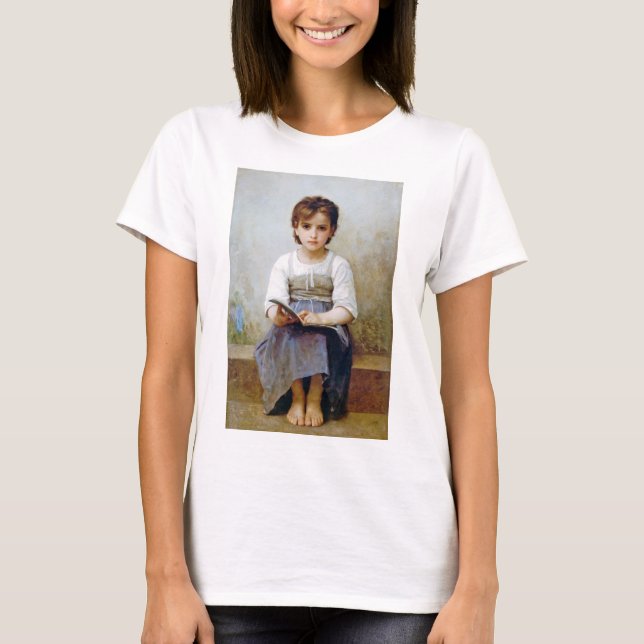Camiseta Rapariga, Bouguereau (Frente)
