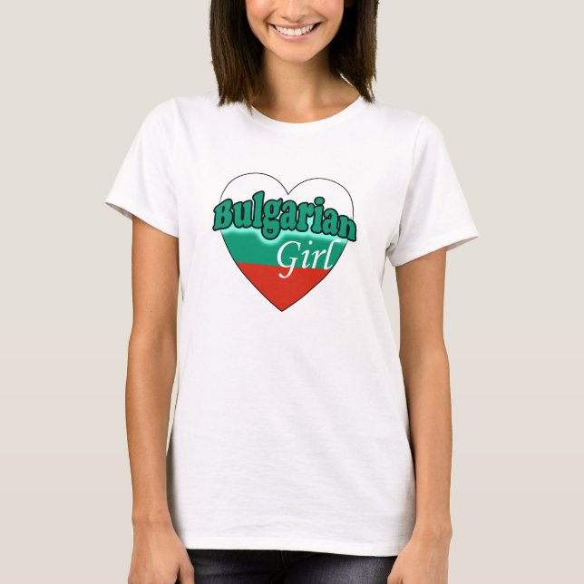 Camiseta Rapariga Búlgara (Frente)