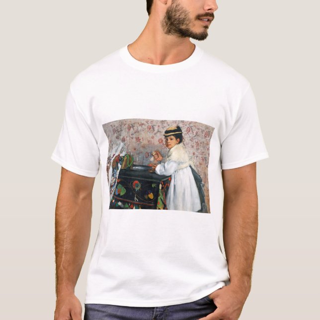 Camiseta Rapariga com chapéu, Edgar Degas (Frente)