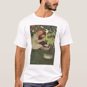 Camiseta Rapariga com Kitten