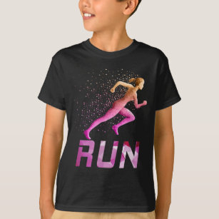 Camiseta Rapariga Corrente para Meninas Corredoras