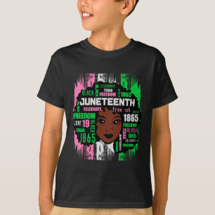 Camiseta Rapariga Cuta Aka 19 Tee Black History America