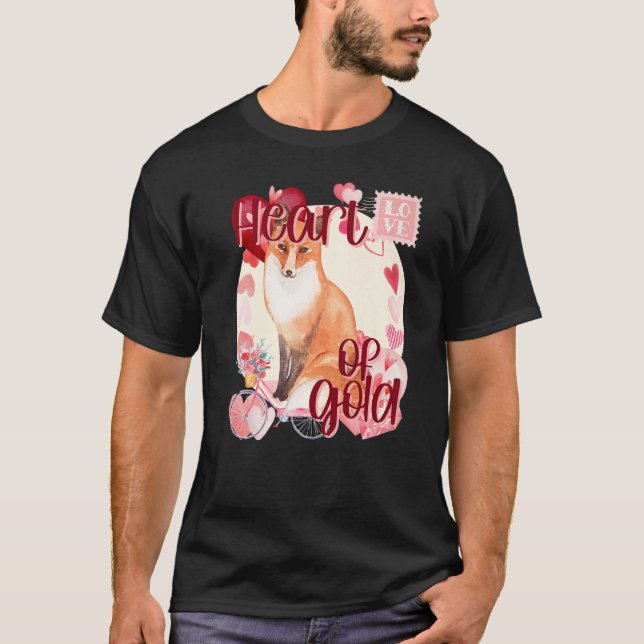 Camiseta Rapariga da Floresta de São Valentim Simplesmente  (Frente)