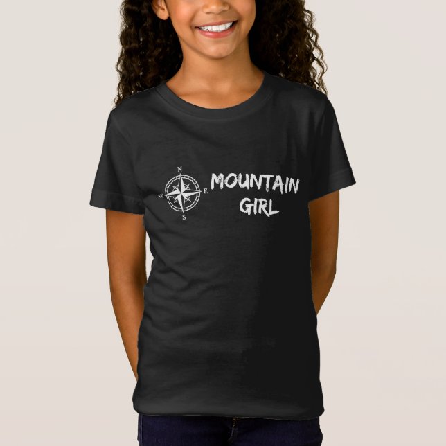 Camiseta Rapariga das montanhas (Frente)