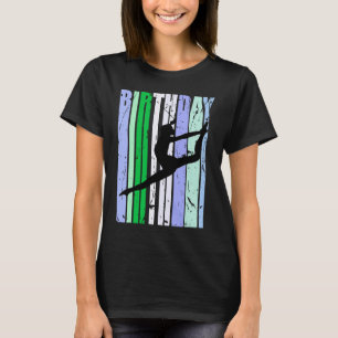 Camiseta Rapariga de Aniversário Garota de Dança Retro Esta