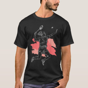 Camiseta Rapariga de Badminton - Atleta do Smash Shuttle