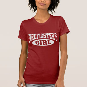 Camiseta Rapariga de Bombeiro