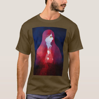 Camiseta Rapariga de cabelo vermelho