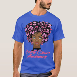 Camiseta Rapariga de Canceres de Mama Afro-Americana