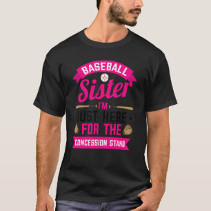 Camiseta Rapariga de Concessão de Mulheres Cute Irmã de Bei
