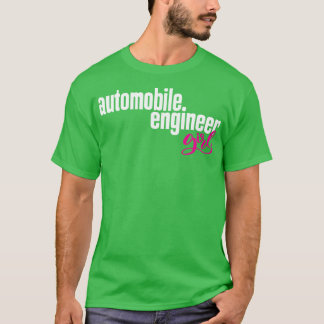 Camiseta Rapariga de Engenheiro 1 de automóveis
