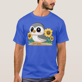 Camiseta Rapariga de girassol