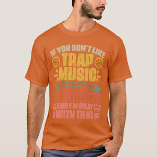 Camiseta Rapariga de Ilustração do Retro Music Player
