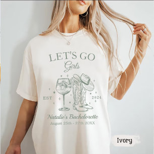 Camiseta Rapariga de Ir do Vamos de Festa de solteira Nashv