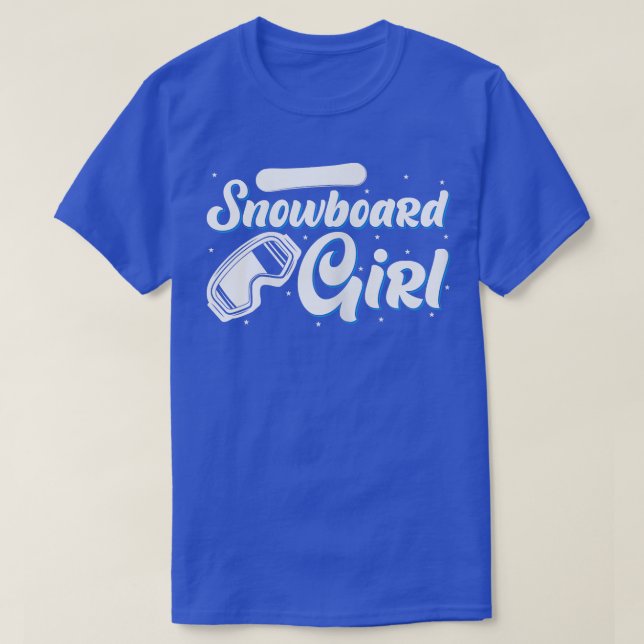 Camiseta Rapariga de Neve (Frente do Design)