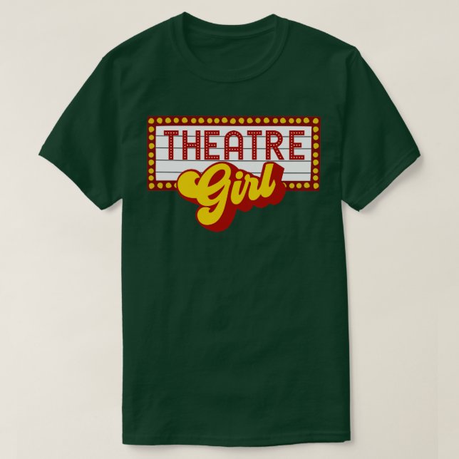 Camiseta Rapariga de Teatro (Frente do Design)