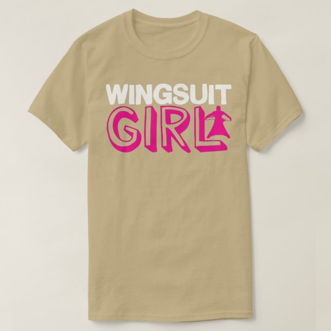 Camiseta Rapariga de Wingsuing Girls Basejump (Frente do Design)