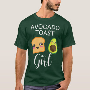 Camiseta Rapariga do brinde Avocado Piada Avocado Amante En