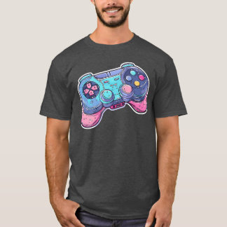 Camiseta Rapariga do Controlador de Jogos
