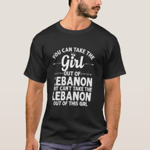 Camiseta Rapariga Do Líbano Pa Pennsylvania Funny Home Ro