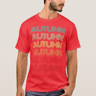 Camiseta Rapariga do Primeiro Nome AUTUMN Rapariga Retroper