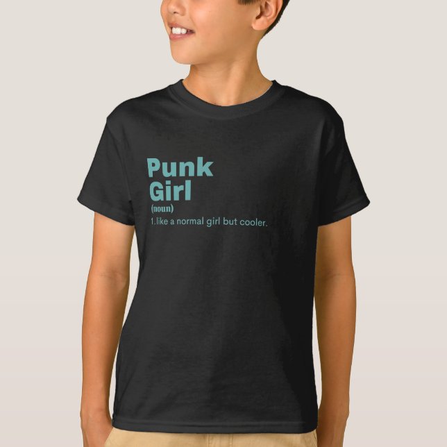 Camiseta Rapariga do Punk - Punk  (Frente)