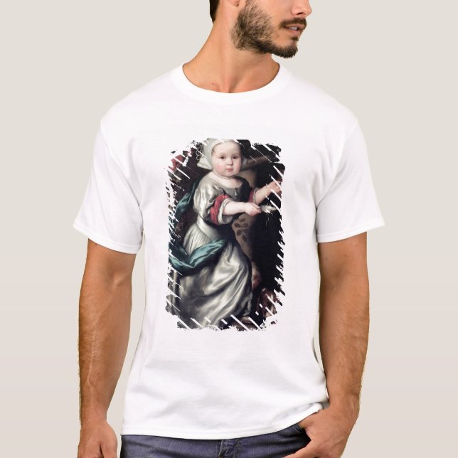 Camiseta Rapariga em uma fonte, 1662 (Frente)