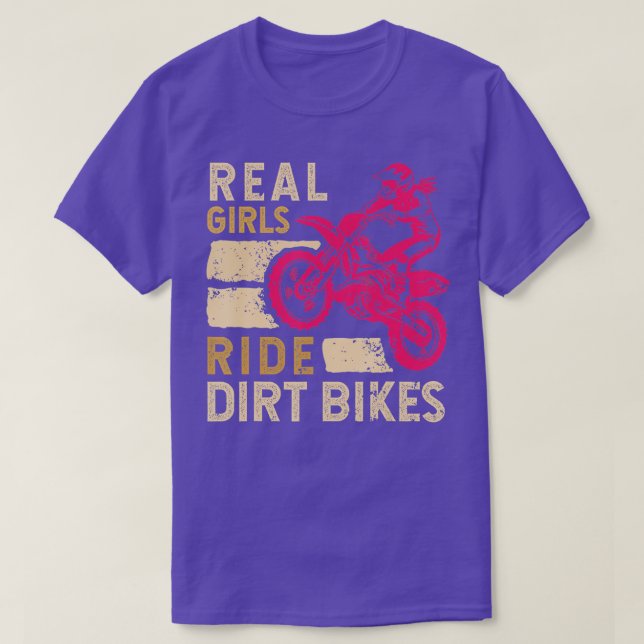 Camiseta Rapariga Engraçada Arte De Bicicleta Para Mulheres (Frente do Design)
