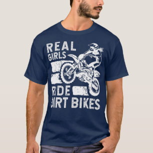 Camiseta Rapariga Engraçada Arte De Bicicleta Para Mulheres