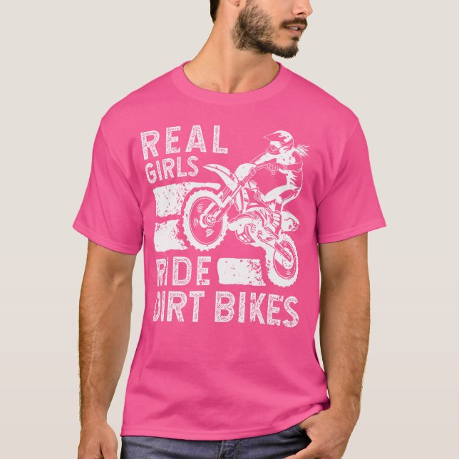Camiseta Rapariga Engraçada Arte De Bicicleta Para Mulheres (Frente)