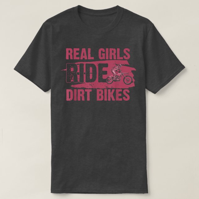 Camiseta Rapariga Engraçada Arte De Bicicleta Para Mulheres (Frente do Design)