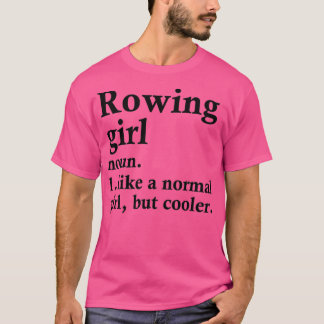 Camiseta Rapariga Engraçada Definição De Rower