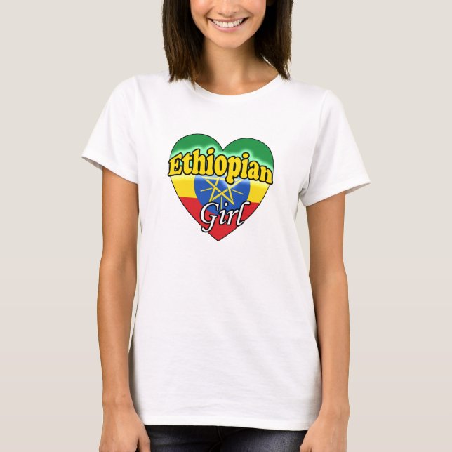 Camiseta Rapariga Etíope (Frente)