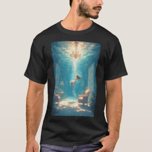 Camiseta Rapariga flutuante