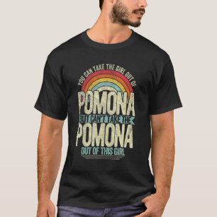 Camiseta Rapariga Fora De Pomona, Cidade Natal, Pomona