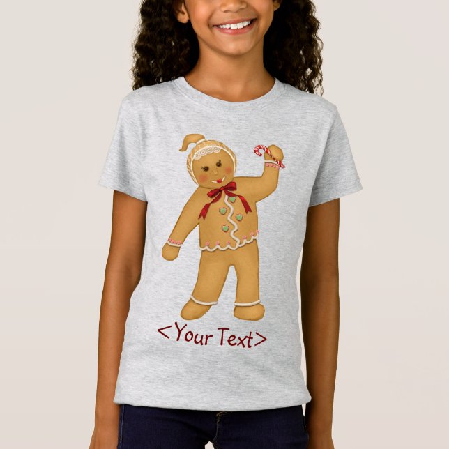 Camiseta Rapariga Gingerpão - Personalizar (Frente)